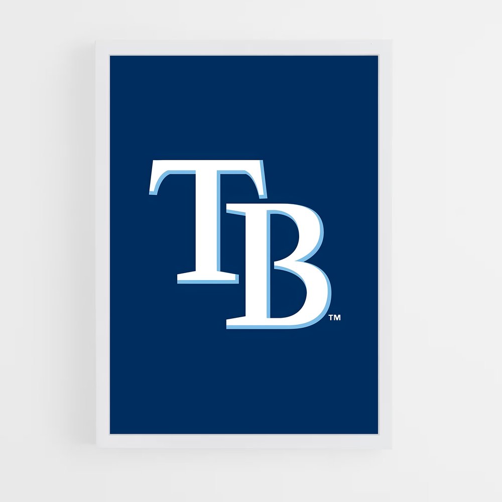 Poster Tampa de bay rays – affiche Baseball (vue 3)